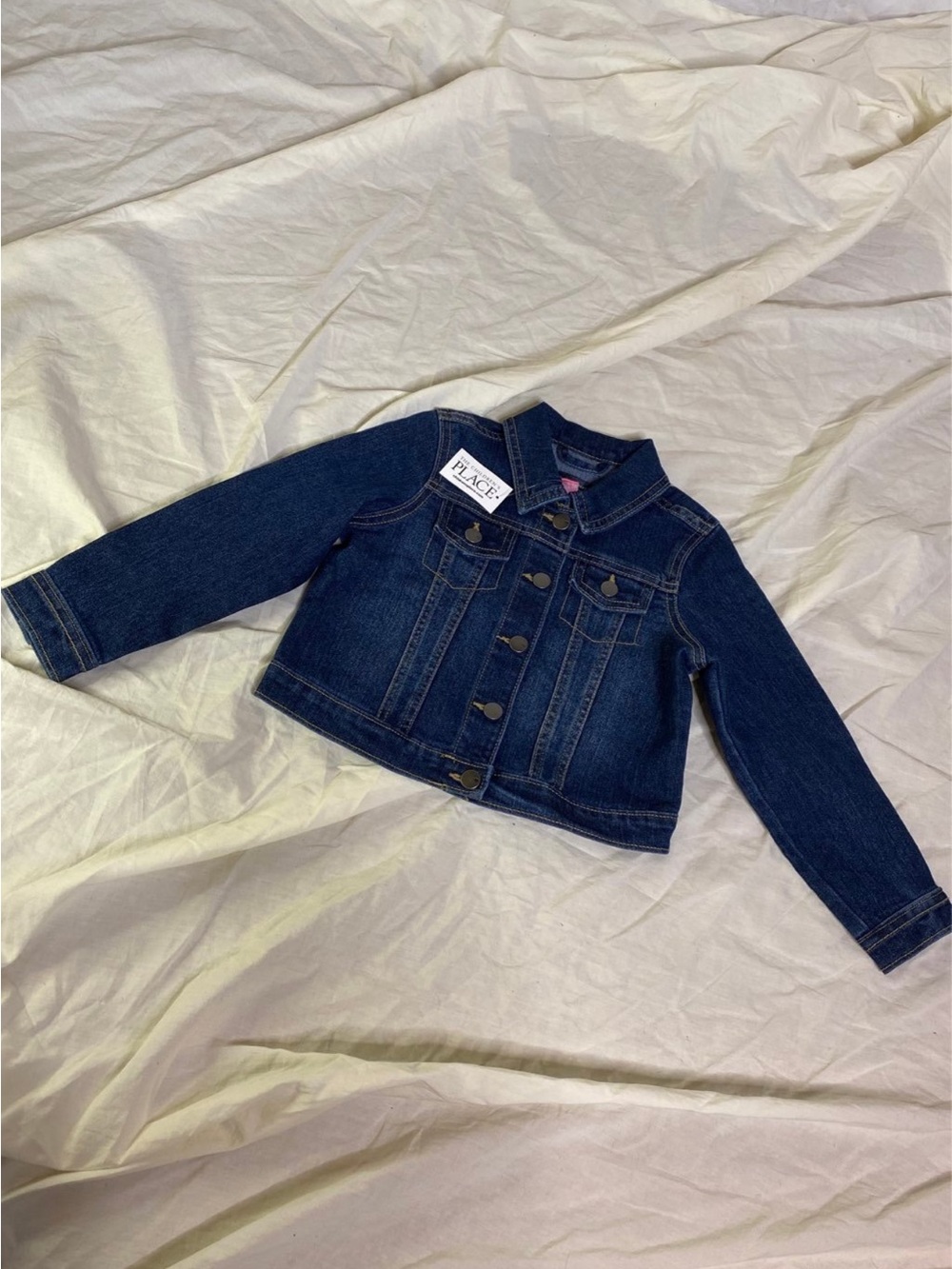 kids jean jacket / The Children's Place Dark Blue Denim Jean Jacket for Kids